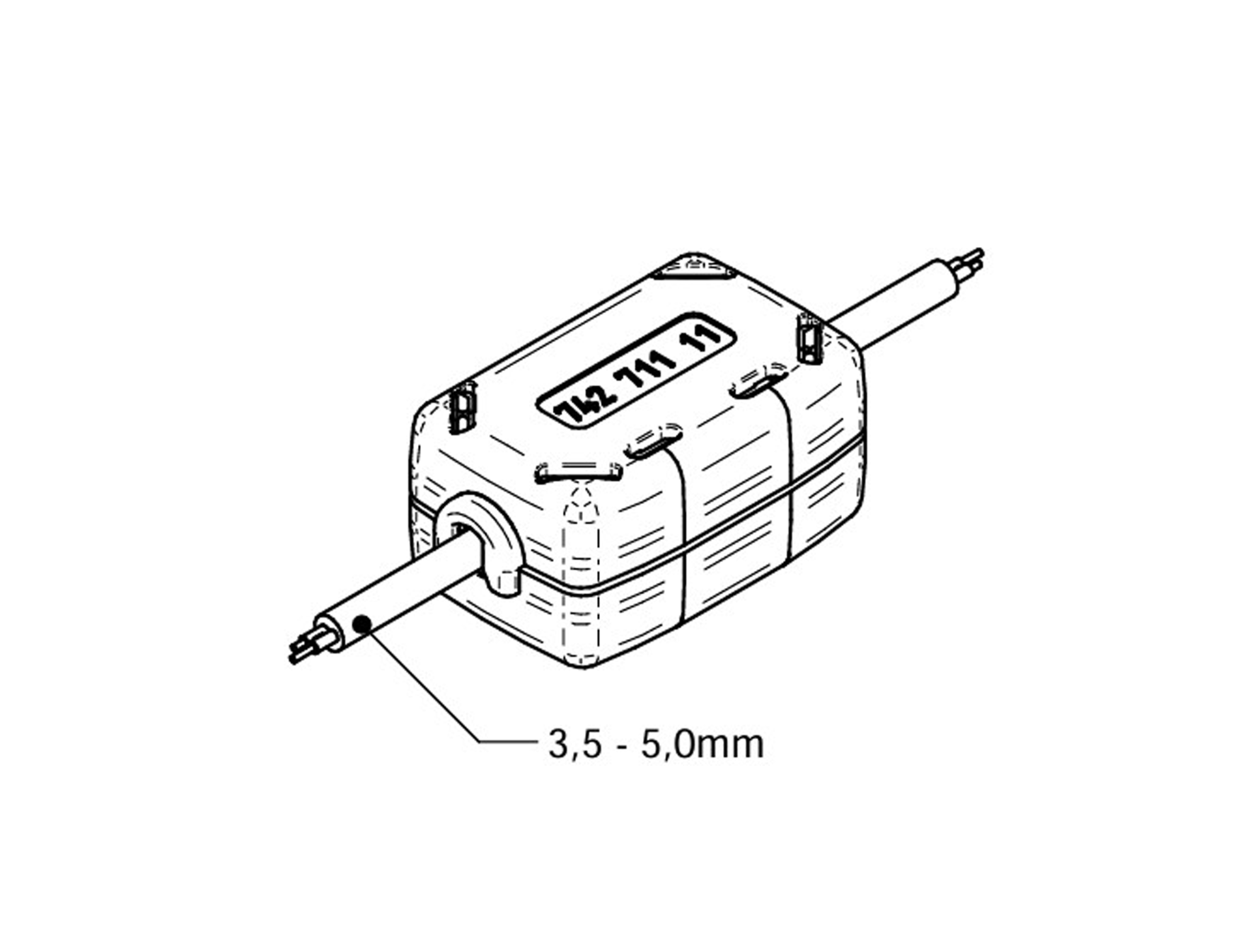 cslabs-w-rth-elektronik-star-tec-klappferrit-74271111-3-5-5-mm-175-ohm-grau-2-st image 2