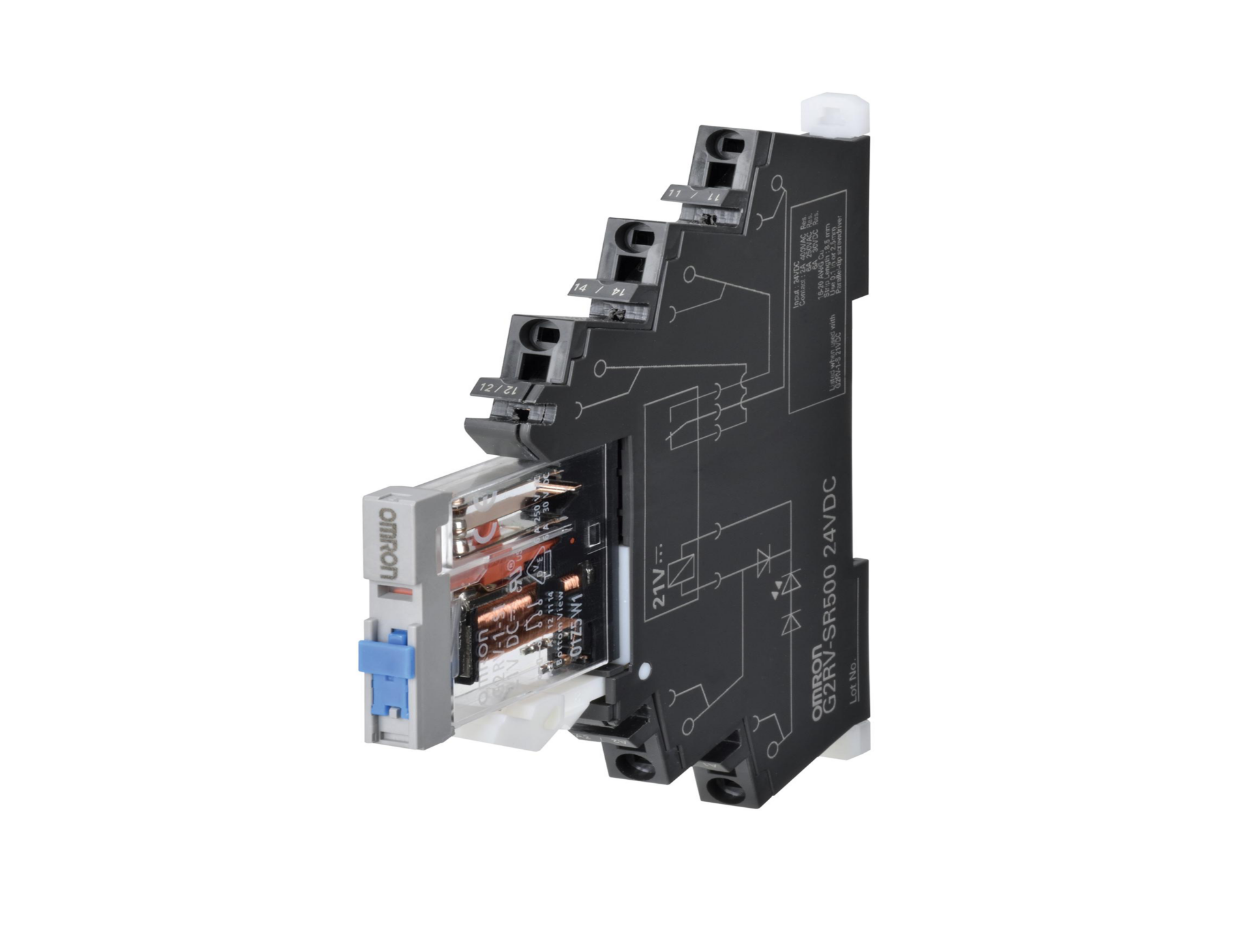 omron-g2rv-sr501-dc24-slim-relais-test-switch-f-r-servobremsen image 1
