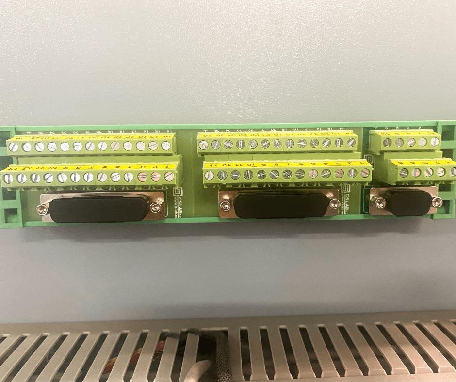 cslabs-din-schienen-anschluss-set-db25-db25-db9-mit-flachbandkabel image 2
