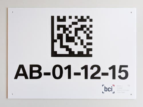 aisci-ident-block-lageretiketten-barcode-etiketten-retroreflektierend image 1