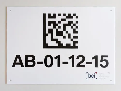 aisci-ident-block-lageretiketten-barcode-etiketten-retroreflektierend image 1